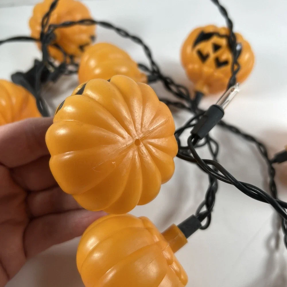 Pumpkin Halloween Face Twinkle Lights Cover Plastic‎ Replacement